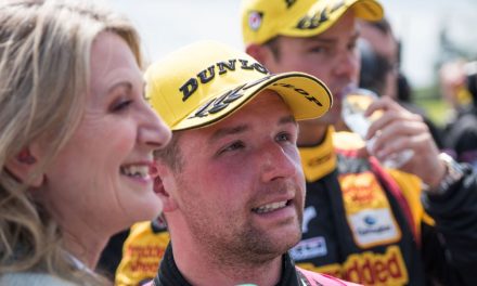 Croft, June 2019 – Podium and Grass