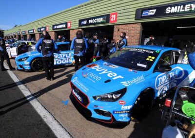 Snetterton Pit Lane