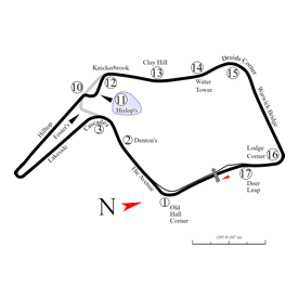 Oulton Park Island